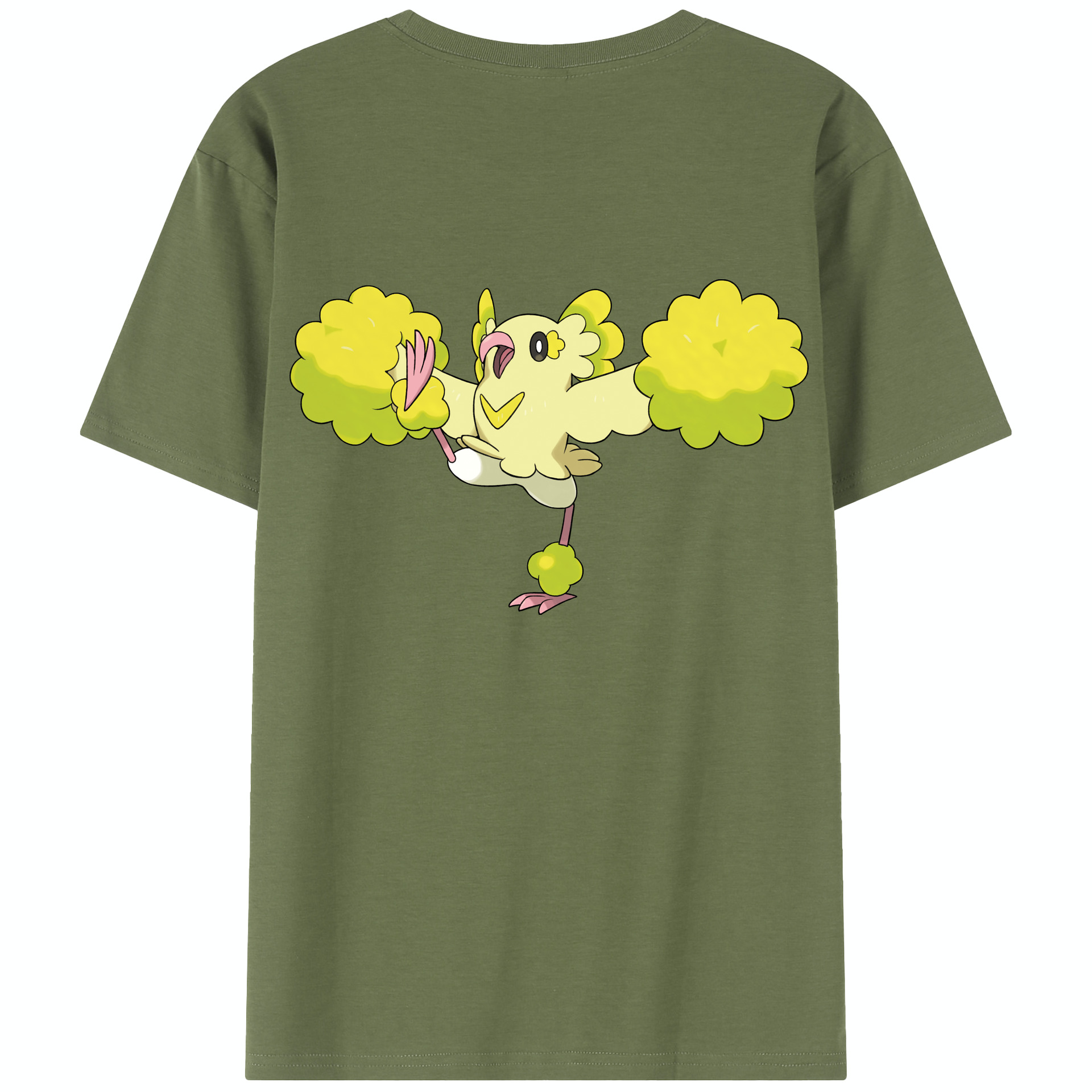 （画像用） ポケットモンスター Pokémon 綿100％半袖Tシャツ（背面プリント）
